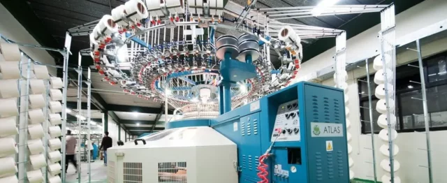 Foto: Übersicht Spinnerei