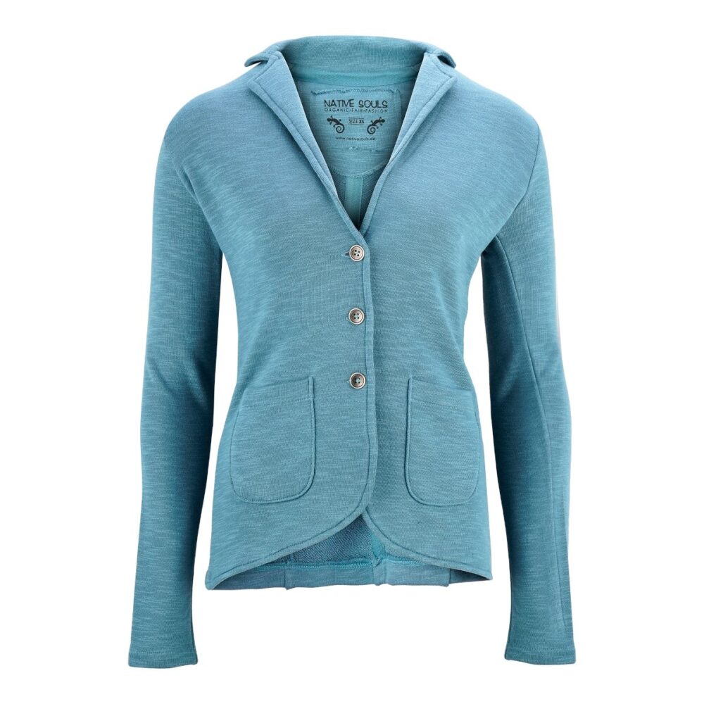 fair trade und organic, Blazer aus Bio Baumwolle, nachhaltig und vegan hergestellt