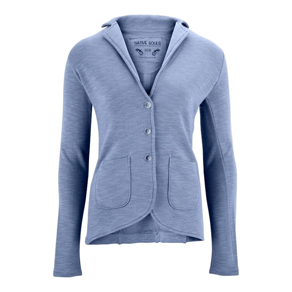 fair trade und organic, Blazer aus Bio Baumwolle, nachhaltig und vegan hergestellt
