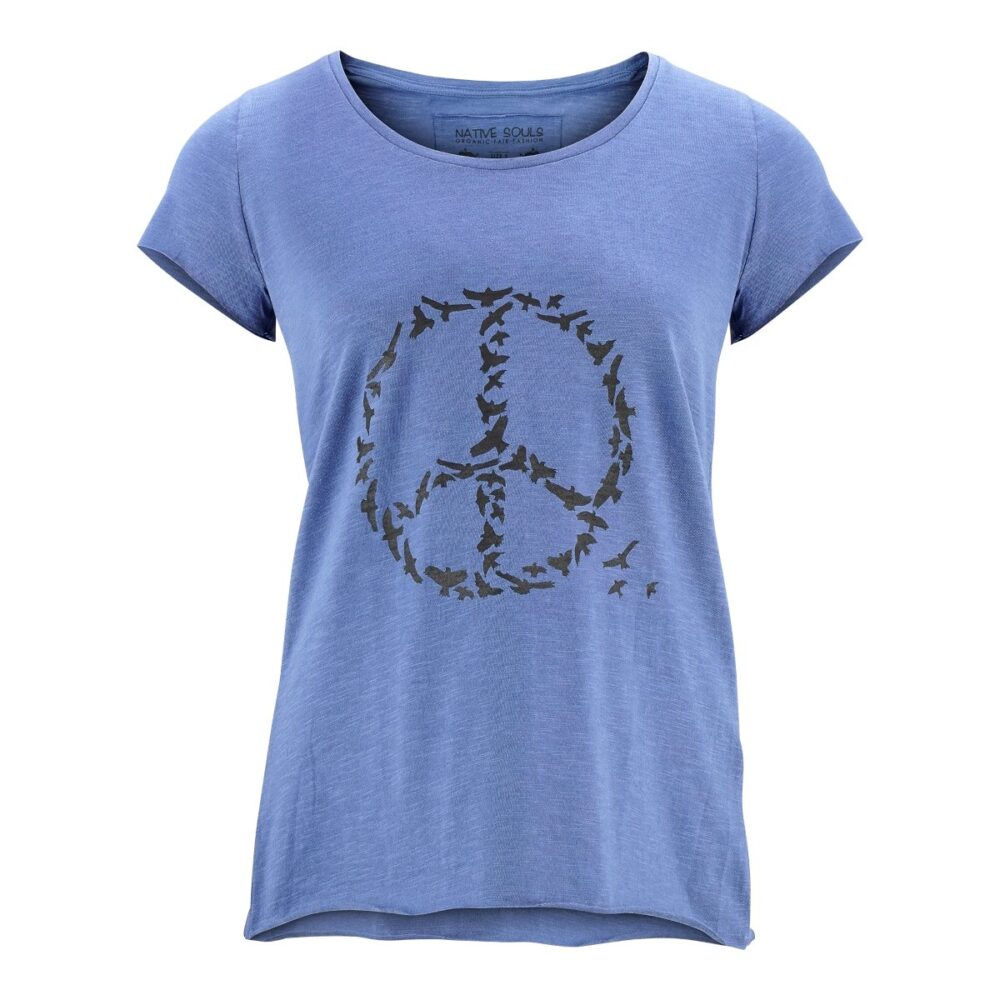 fair trade und organic, Slub Shirt aus Bio Baumwolle, nachhaltig und vegan hergestellt