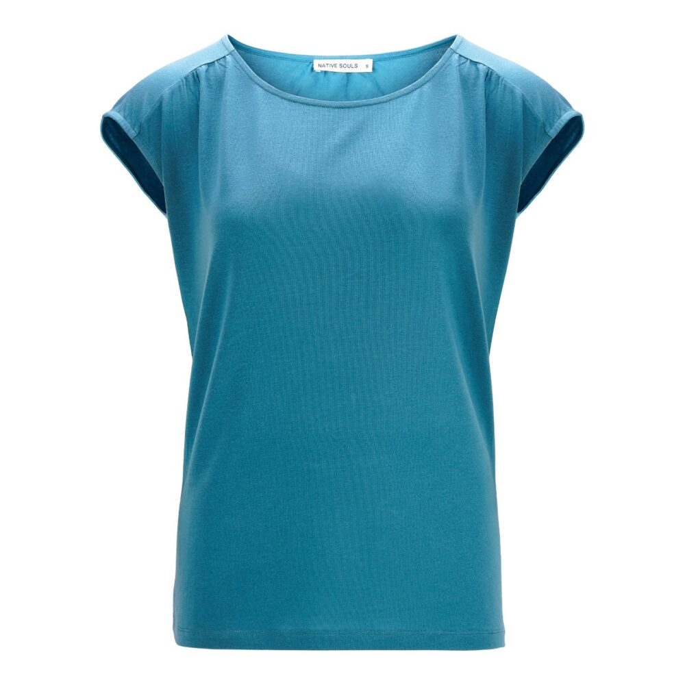 fair trade und organic, Shirt aus Lyocell, nachhaltig, ökologisch korrekt und vegan hergestellt