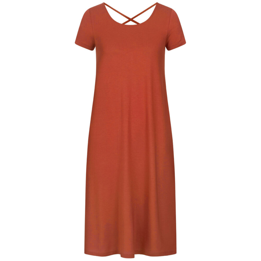 9017 - Dress Alexis - burned orange