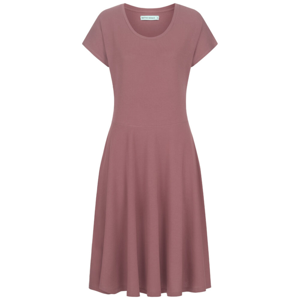 9011 - Dress Lena - dark berry