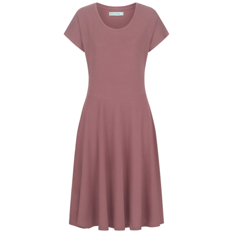 9011 - Dress Lena - dark berry