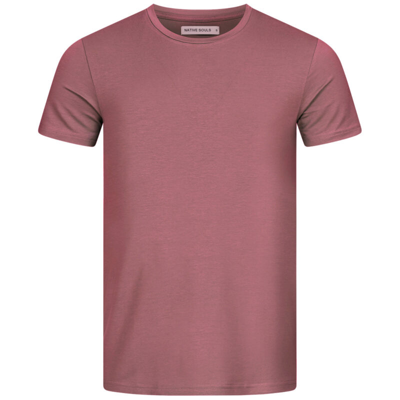 T-Shirt-Man-dark-berry