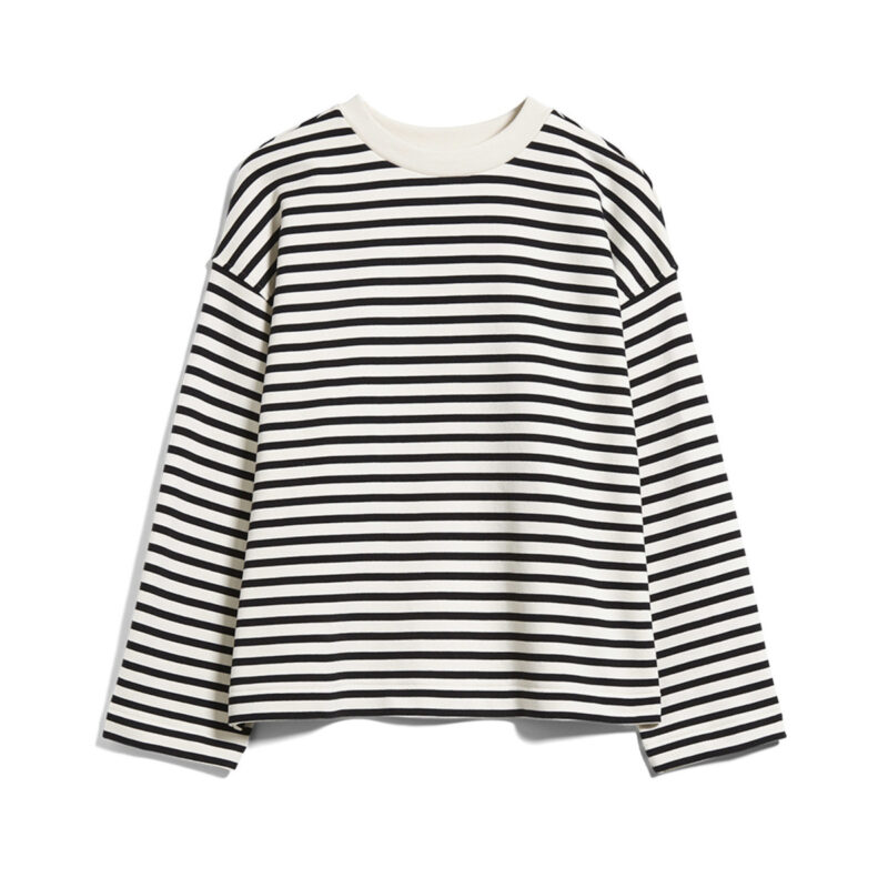 Frankaa Stripe undyed black