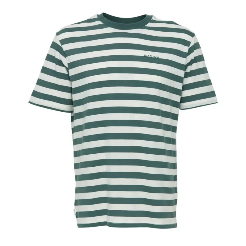 Driggs T-Shirt Stripes pale ocean