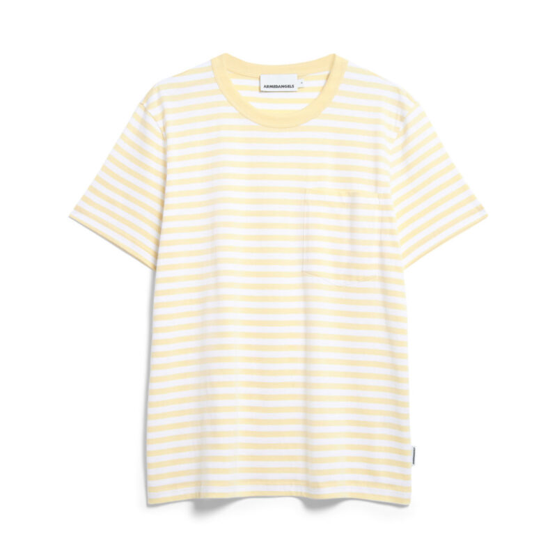 Maarkos Pocket Stripes yellow - white
