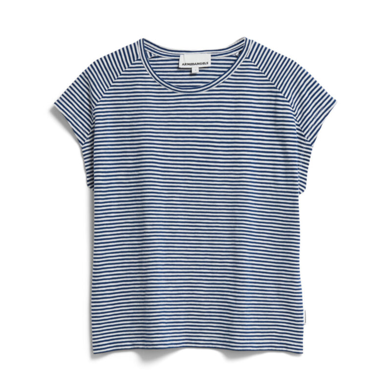 Oneliaa Stripes indigo-oatmilk