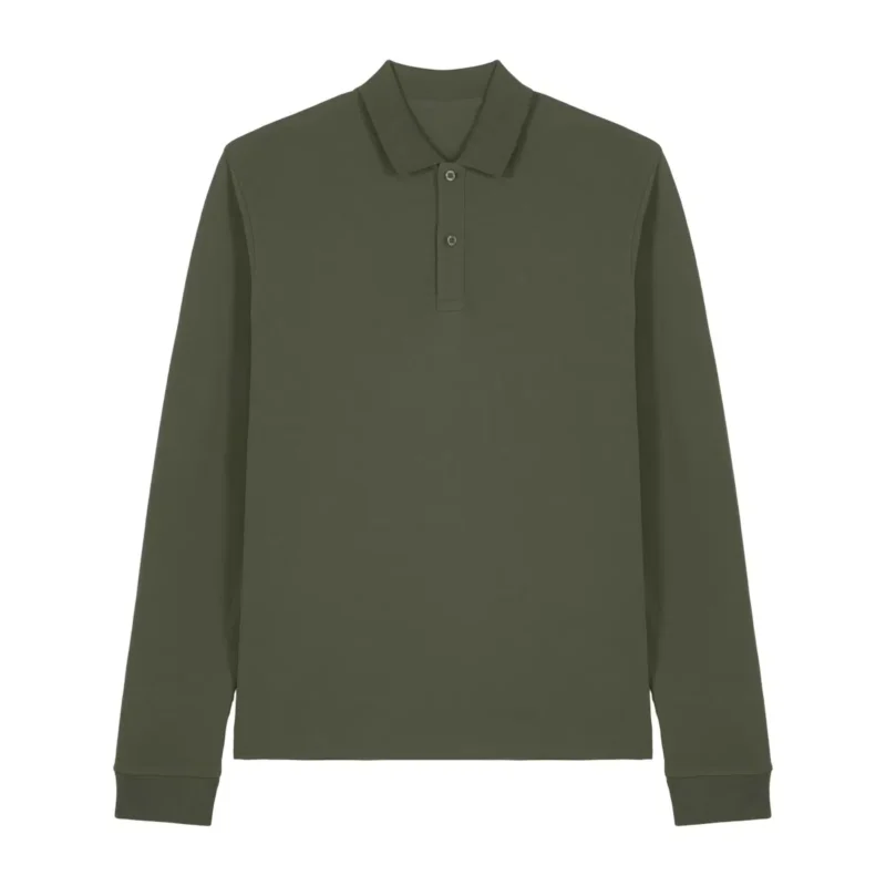 Prepster Polo long Herren khaki