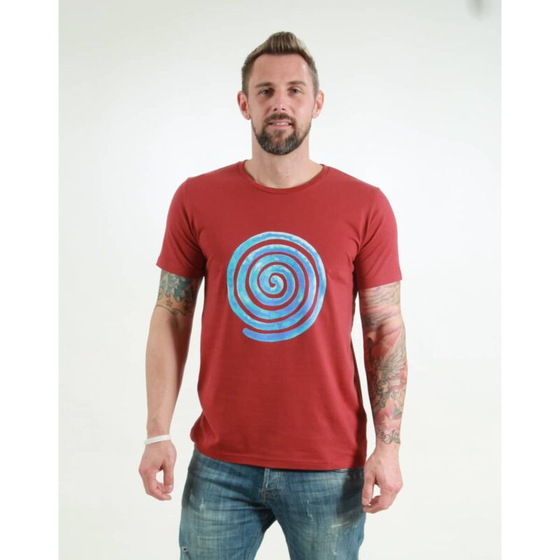 t-shirt herren loop red