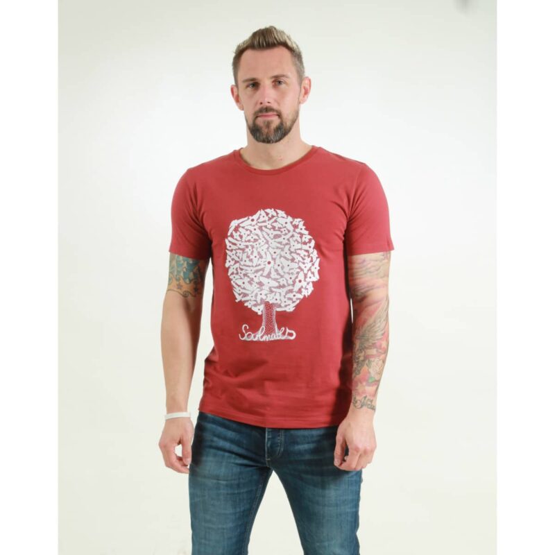 t-shirt herren soulmates red