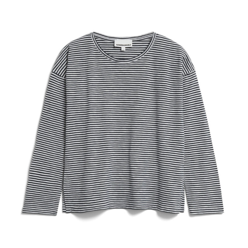 Xianna Stripes black-oatmilk