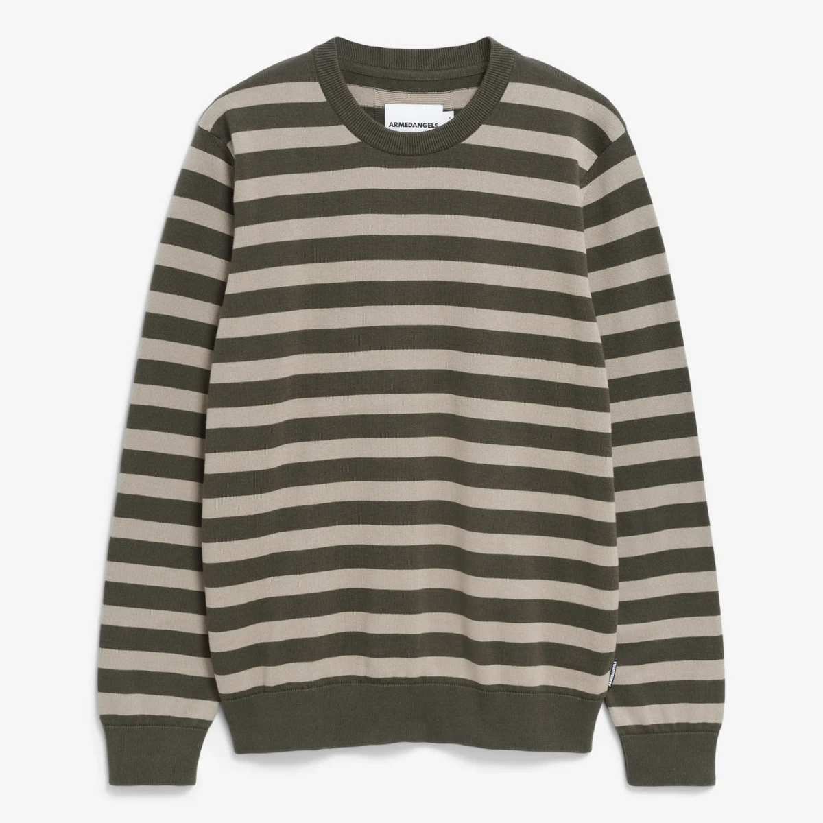 Loukaa Fine Stripes forest pine - sage