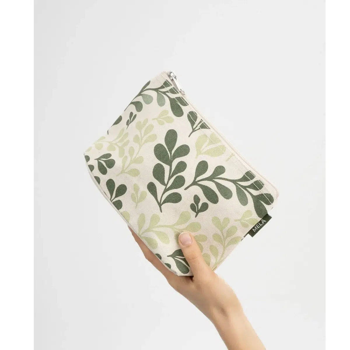 Kosmetiktasche green leaf