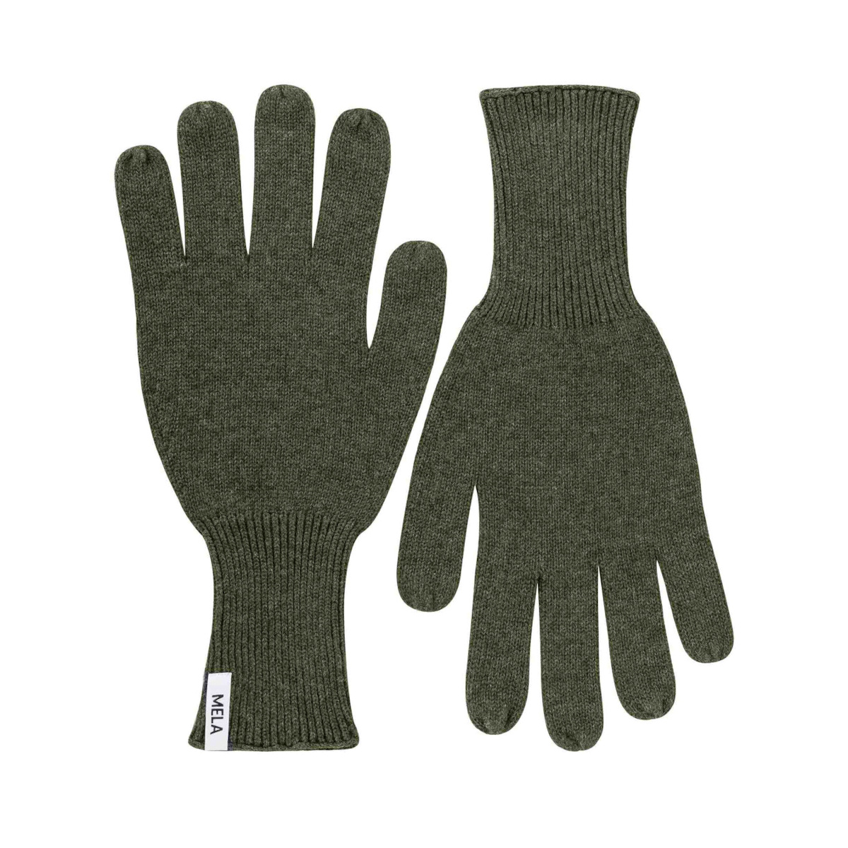 Strick Handschuhe RISHI green